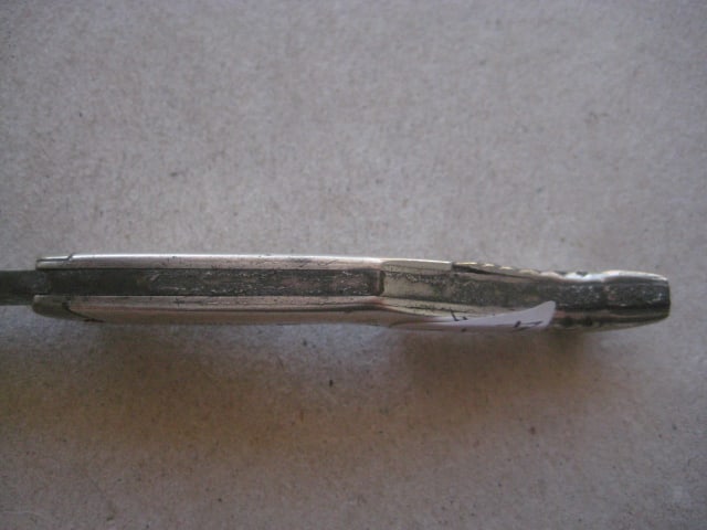 Victorian Silver Sided Ladies Leg Steel Bladed Penknife - 8