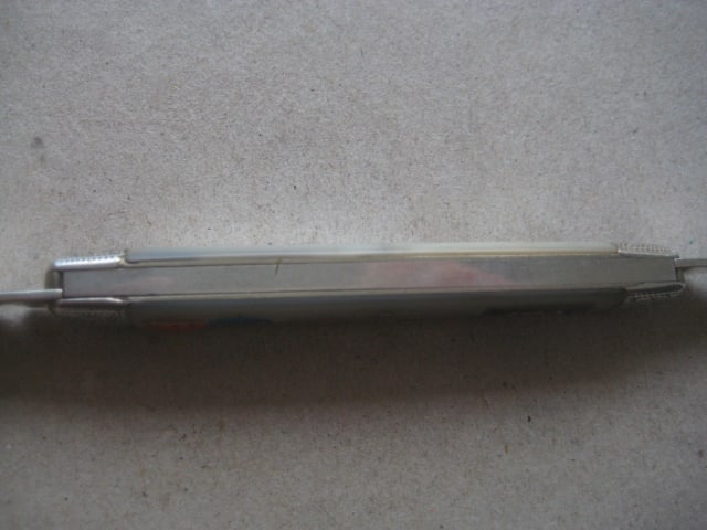 Rare Edwardian Mother of Pearl Hafted Twin Silver Bladed Folding Fruit Knife - 9