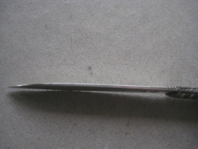 George III Mother of Pearl Hafted Silver Bladed Folding Fruit Knife - 8
