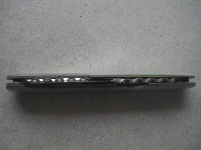 Victorian Mother of Pearl Hafted Twin Steel Bladed Penknife - 11