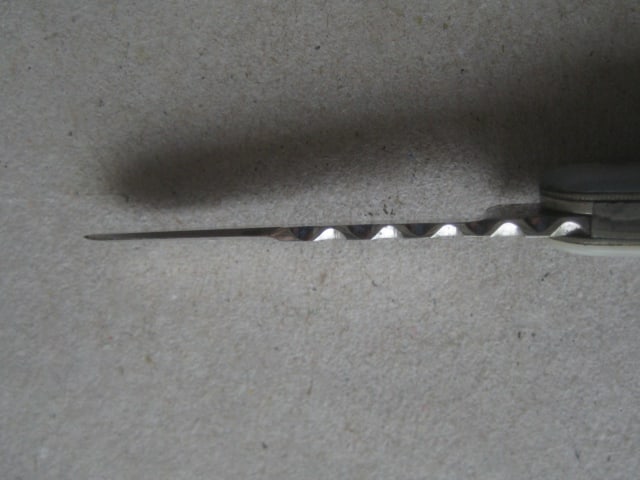 Victorian Mother of Pearl Hafted Twin Steel Bladed Penknife - 5