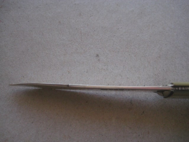 Victorian Mother of Pearl Hafted Silver Bladed Folding Fruit Knife - 8