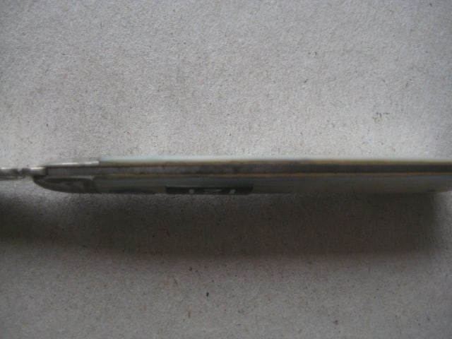 George V Mother of Pearl Hafted Silver Bladed Folding Fruit Knife - 6