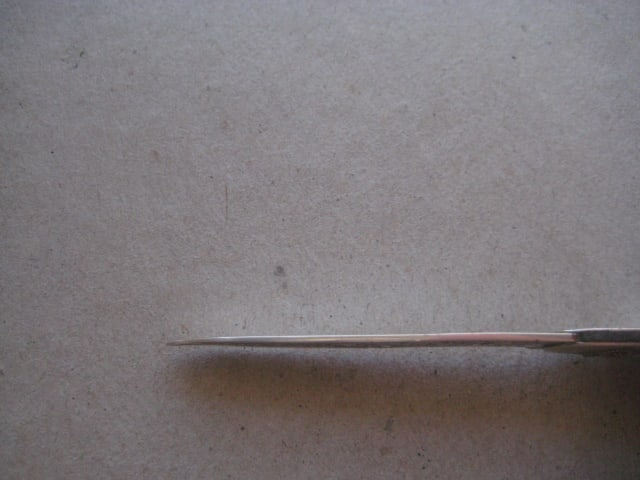 Rare Edwardian All Silver Folding Fruit Knife - 11