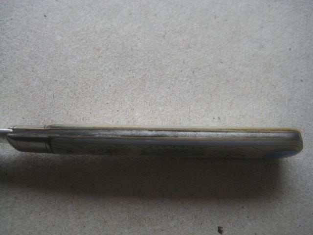George V Mother of Pearl Hafted Silver Bladed Folding Fruit Knife - 6