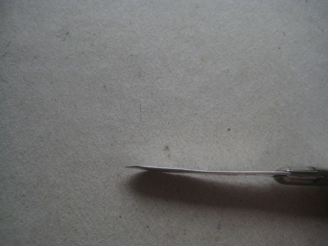 George V Mother of Pearl Hafted Silver Bladed Folding Fruit Knife - 7