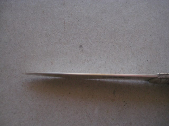 Victorian Mother of Pearl Hafted Silver Bladed Folding Fruit Knife - 10