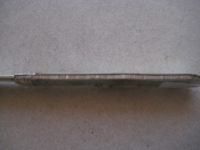 Victorian Mother of Pearl Hafted Silver Bladed Folding Fruit Knife - 9