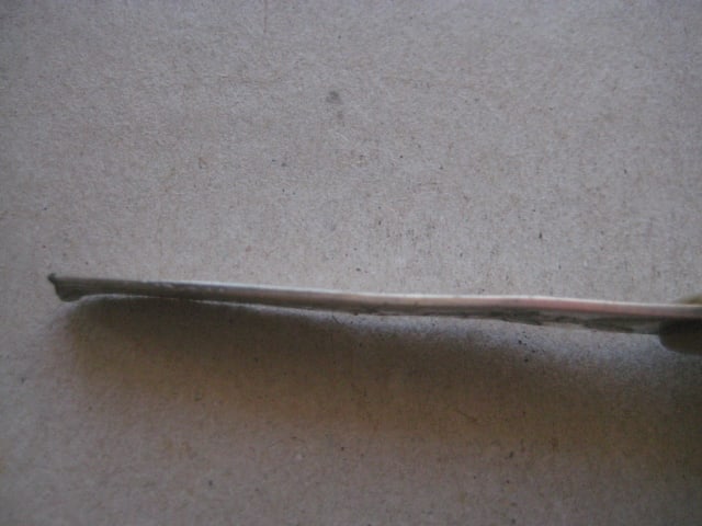 Victorian Mother of Pearl Hafted Silver Bladed Folding Fruit Knife - 11