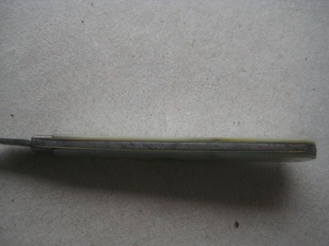 William IV Mother of Pearl Hafted Quill Bladed Folding Fruit Knife - 5