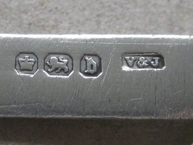 Victorian Mother of Pearl Hafted Silver Bladed Folding Fruit Knife - 6
