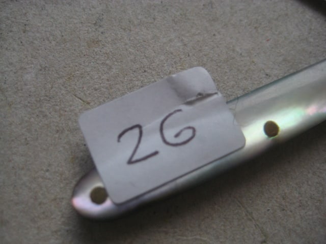 George III Mother of Pearl Hafted Silver Bladed Folding Fruit Knife - 4