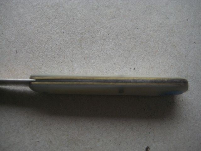 George V Mother of Pearl Hafted Silver Bladed Folding Fruit Knife - 5