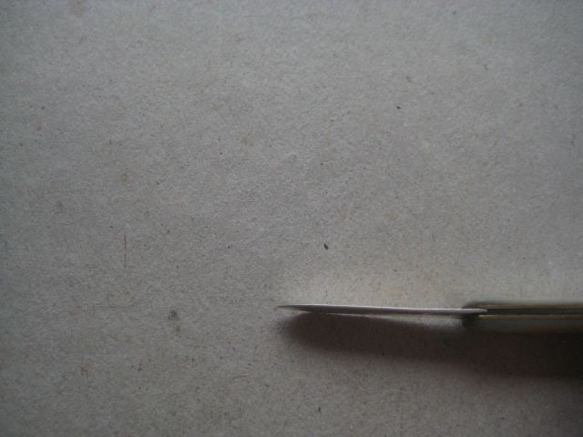 George V Mother of Pearl Hafted Silver Bladed Folding Fruit Knife - 6