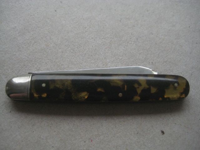 George V Silver Bladed Folding Fruit Knife - 9