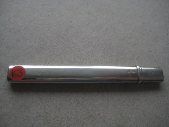 Rare Edwardian All Silver Pea Fruit Knife - 5