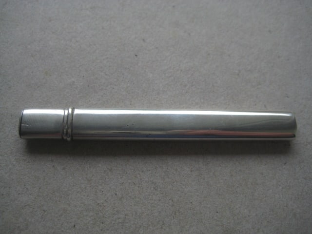 Rare Edwardian All Silver Pea Fruit Knife - 6