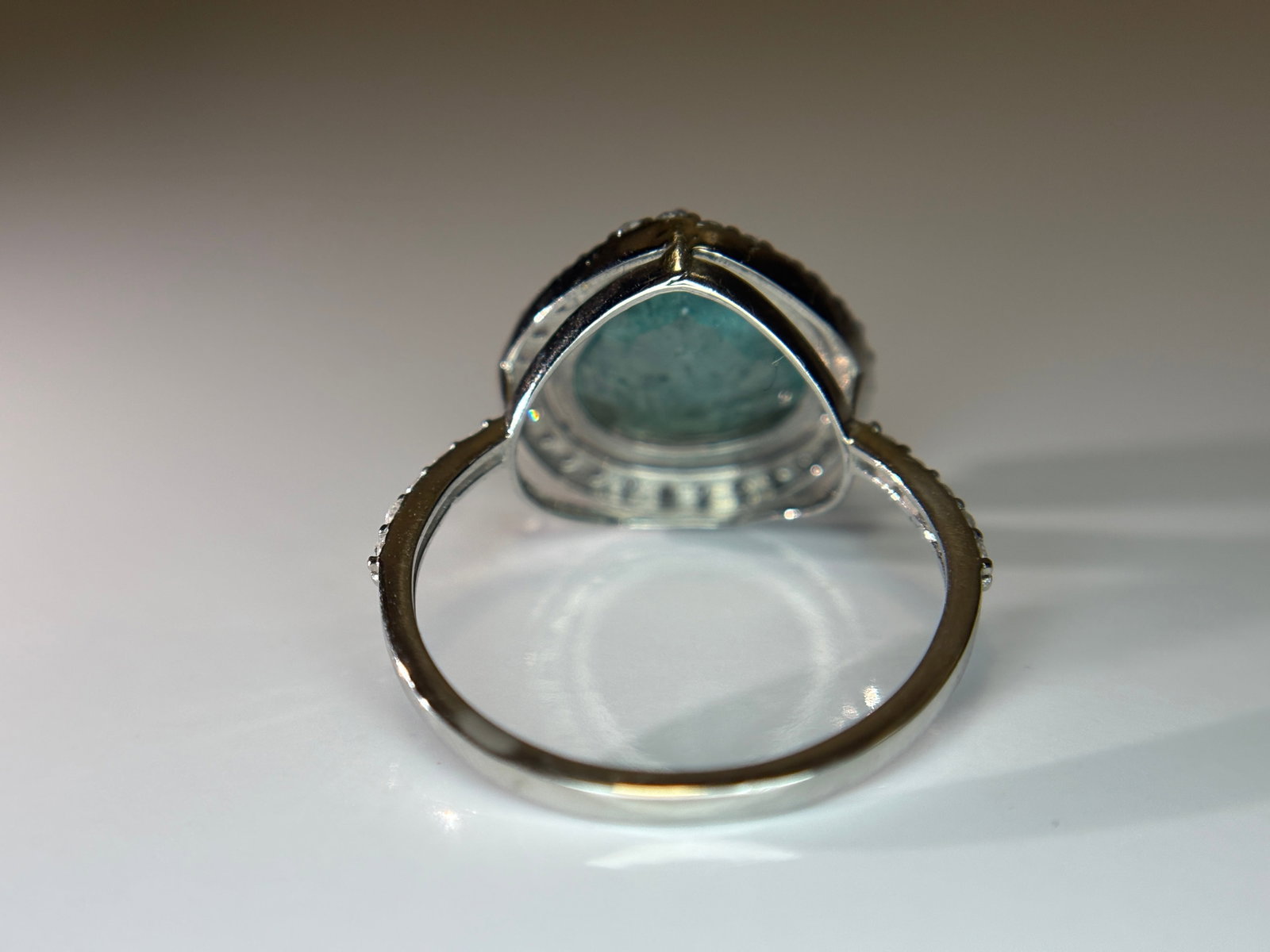 Beautiful 2.86 CT Natural Emerald Ring With Natural Diamonds & Platinum 950 - 6