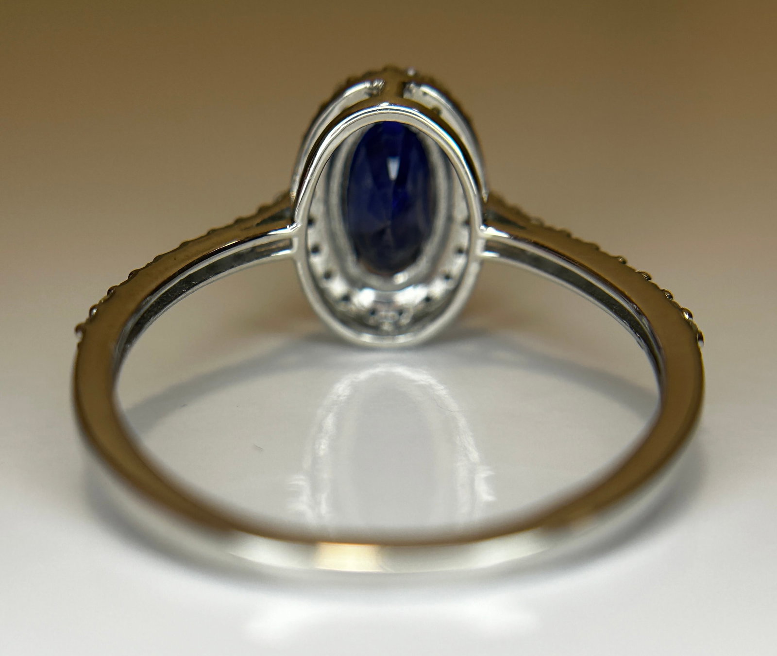 Beautiful 2.24 CT Unheated Burma Blue Sapphire Diamonds & 950 Platinum - 8