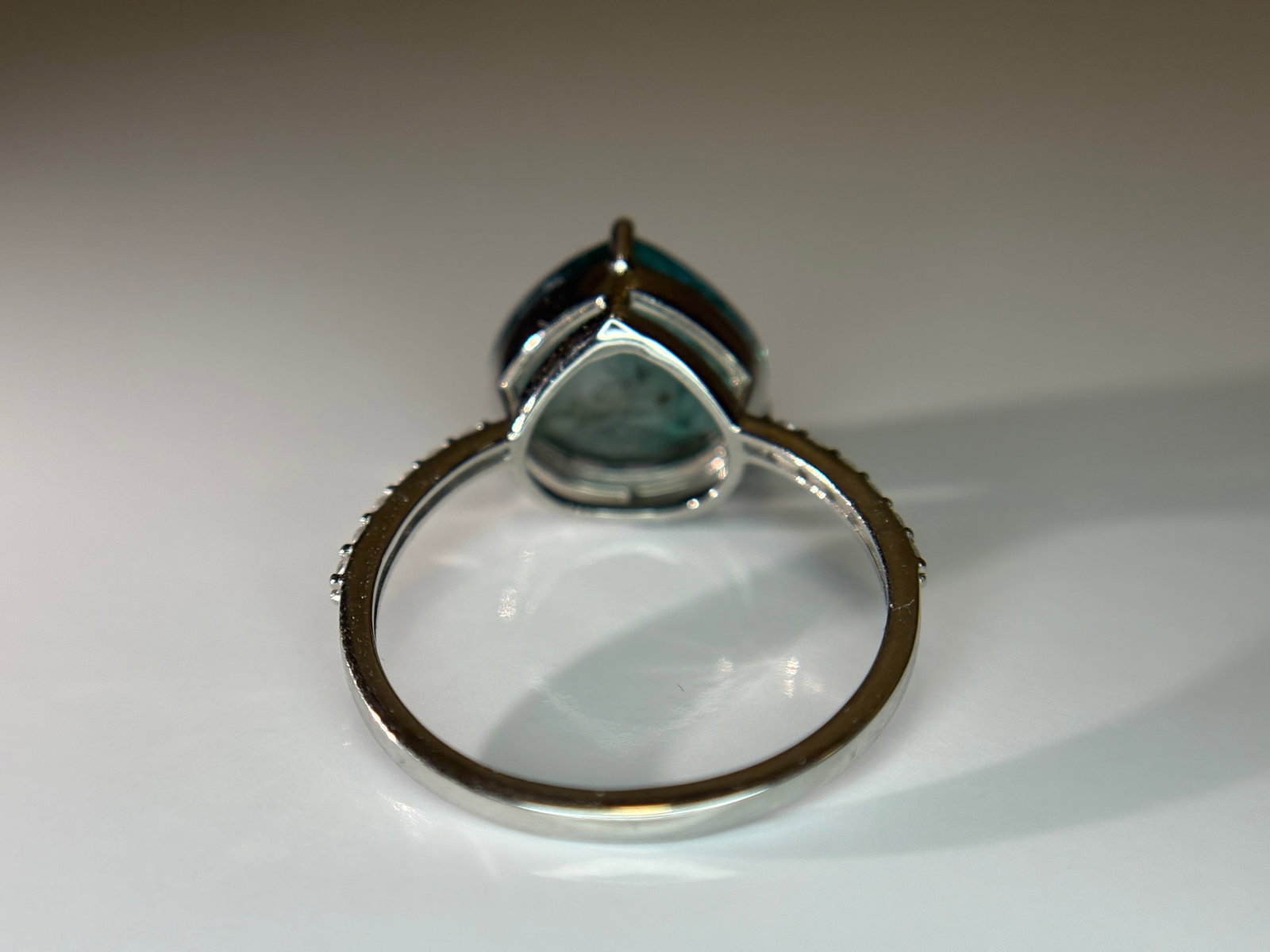 Beautiful 3.17 CT Natural Emerald Ring With Natural Diamonds & Platinum 950 - 6