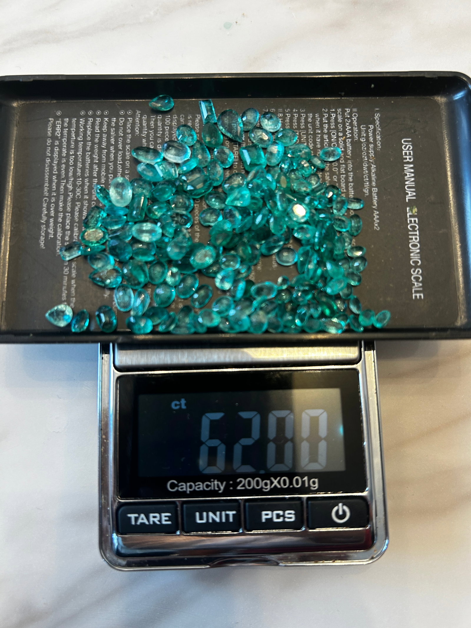 62ct Natural Emerald - 7