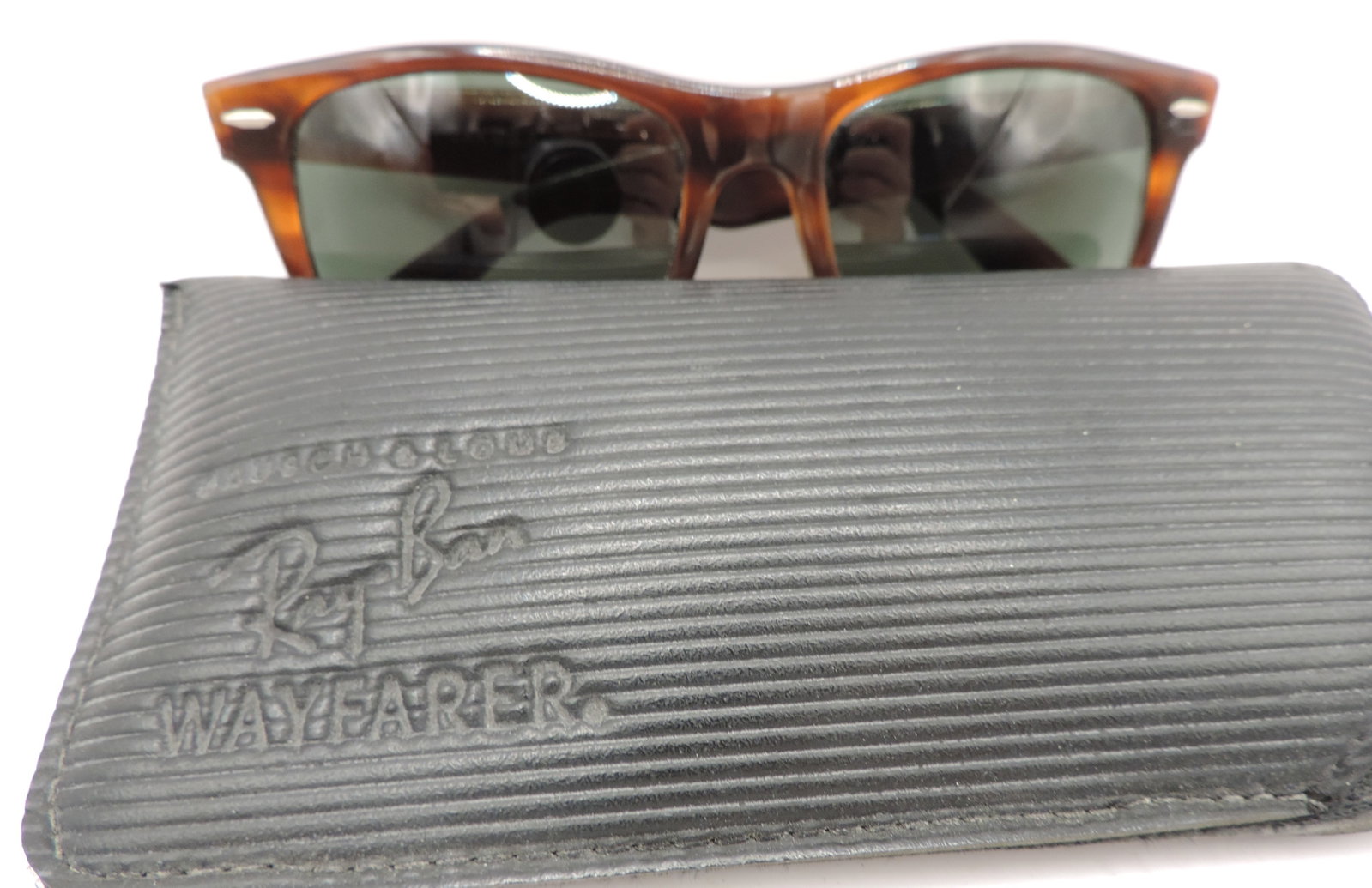 Vintage B&L Ray-Ban U.S.A. Wayfarer II Sunglasses With Case - 10