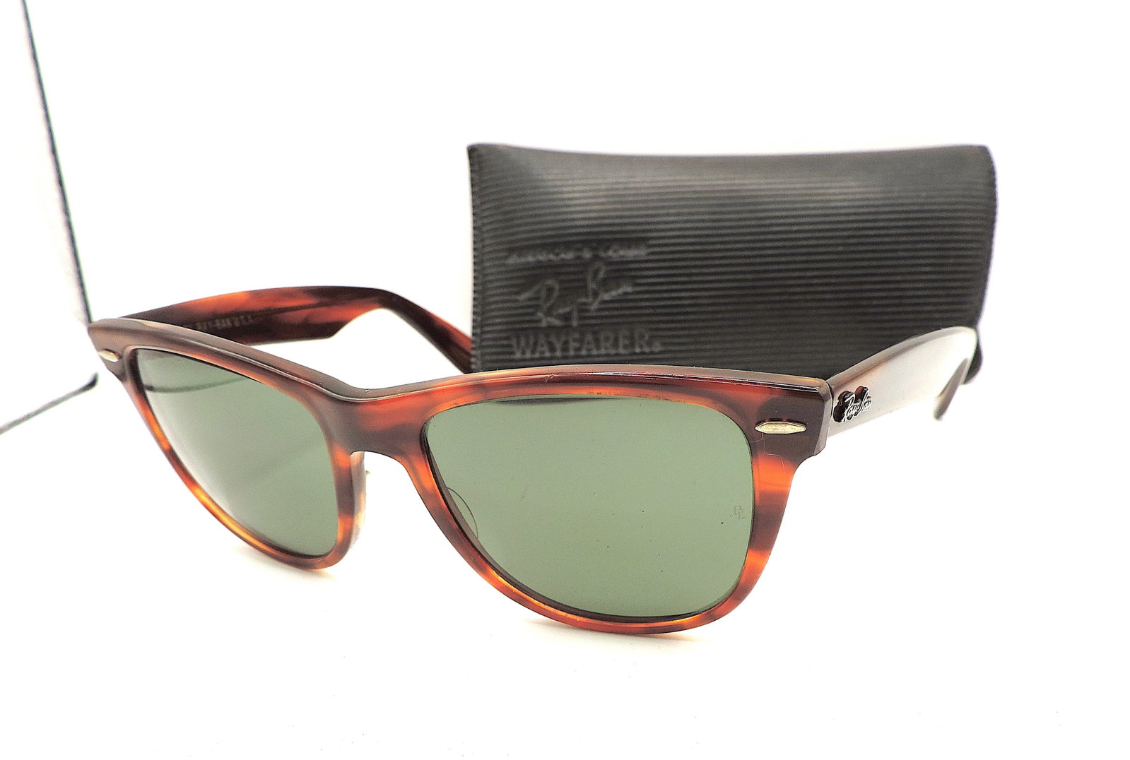 Vintage B&L Ray-Ban U.S.A. Wayfarer II Sunglasses With Case - 11