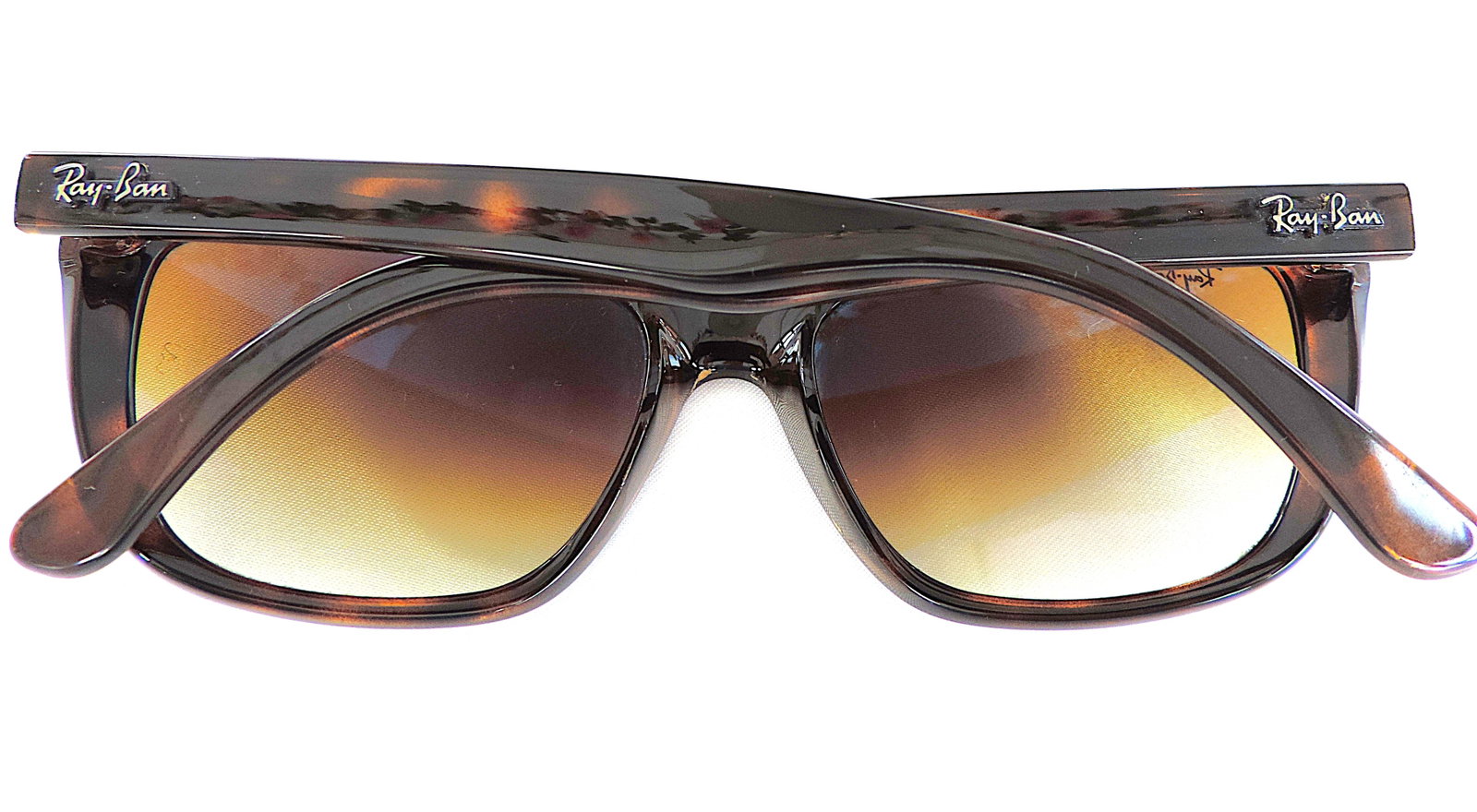 Ray-Ban Wayfarer Sunglasses 4154 710/51 2N Light Havana Frame - 8