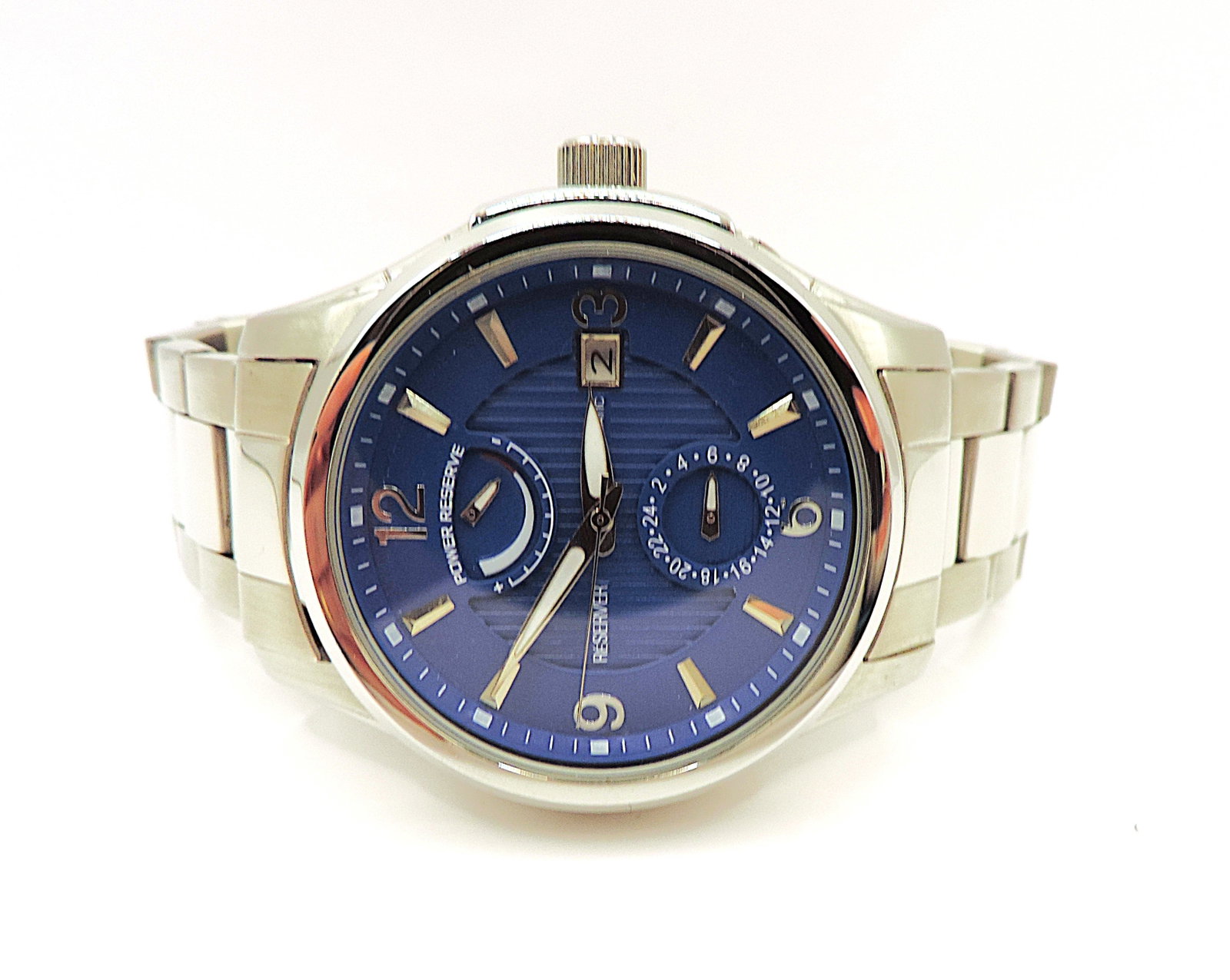 Power Reserve Automatic 40mm Stainless Steel Bracelet Watch - 3