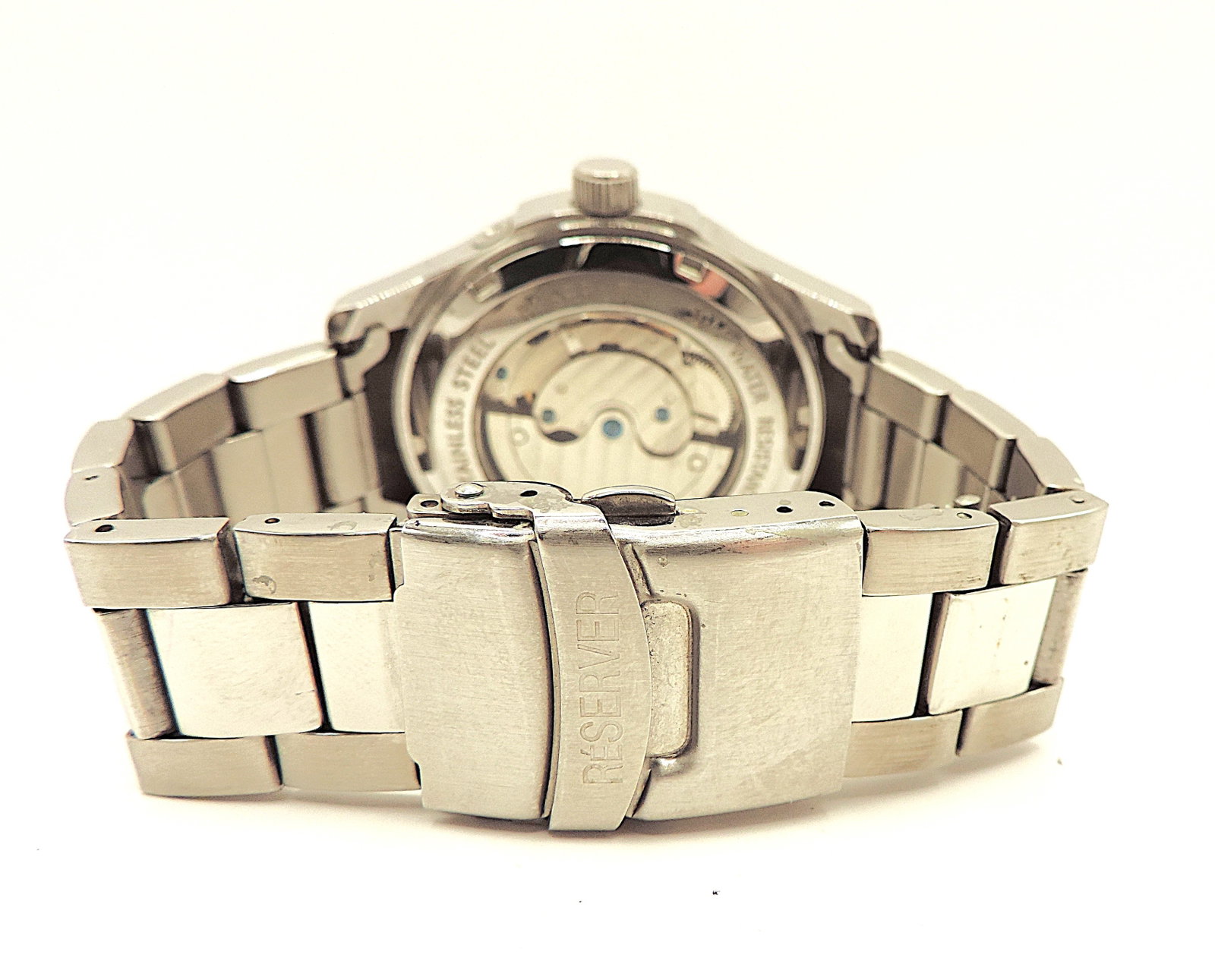 Power Reserve Automatic 40mm Stainless Steel Bracelet Watch - 5