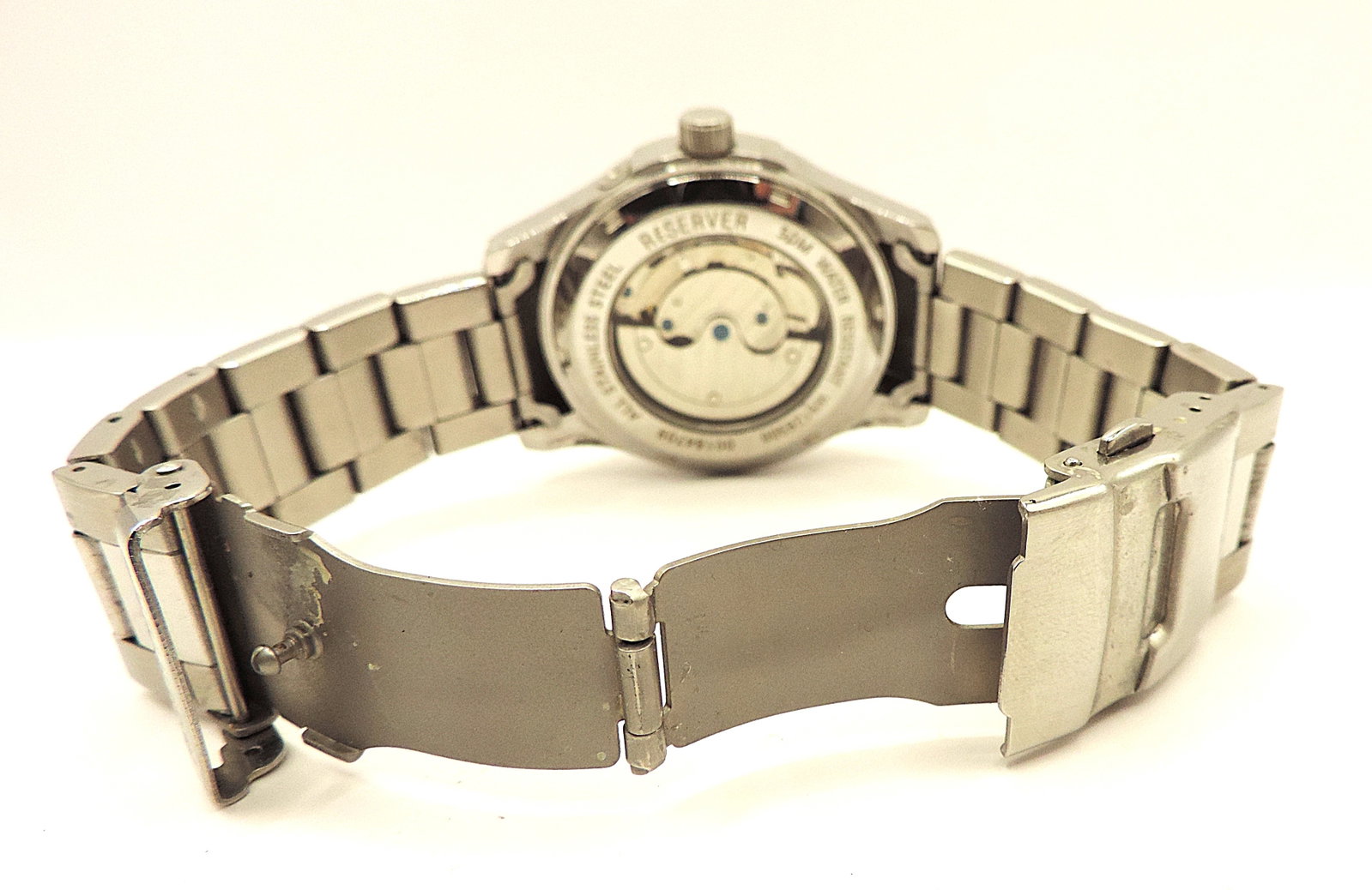 Power Reserve Automatic 40mm Stainless Steel Bracelet Watch - 7