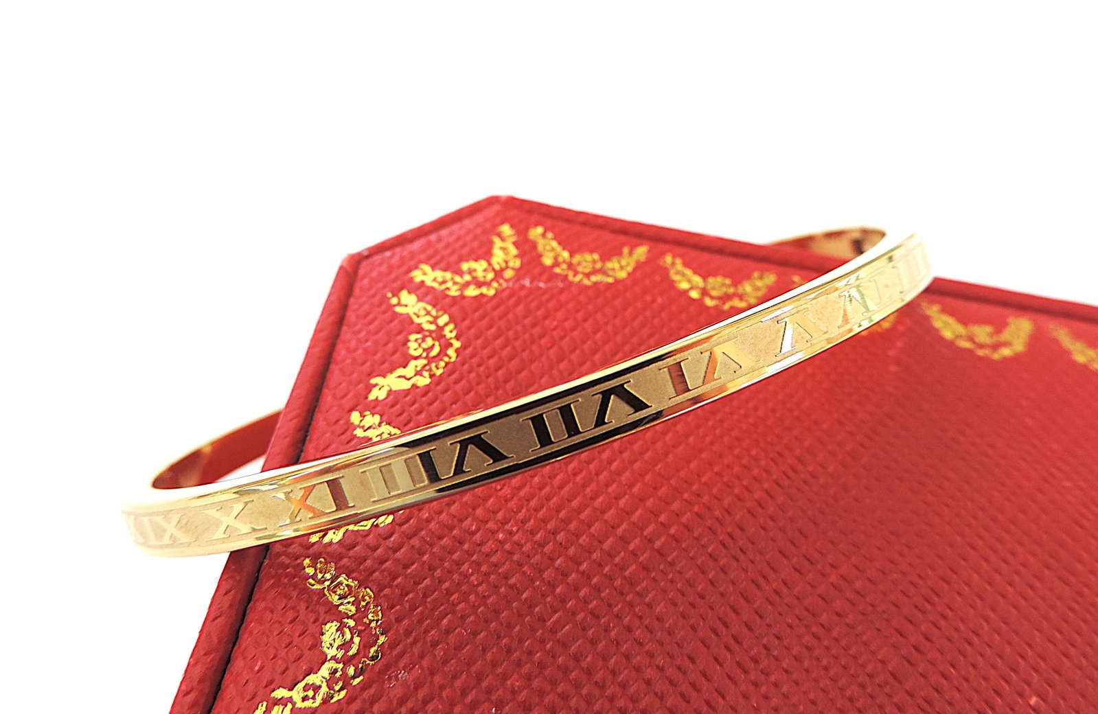 Orrevé 18k Gold Plated Roman Numeral Bracelet 'New' - 4