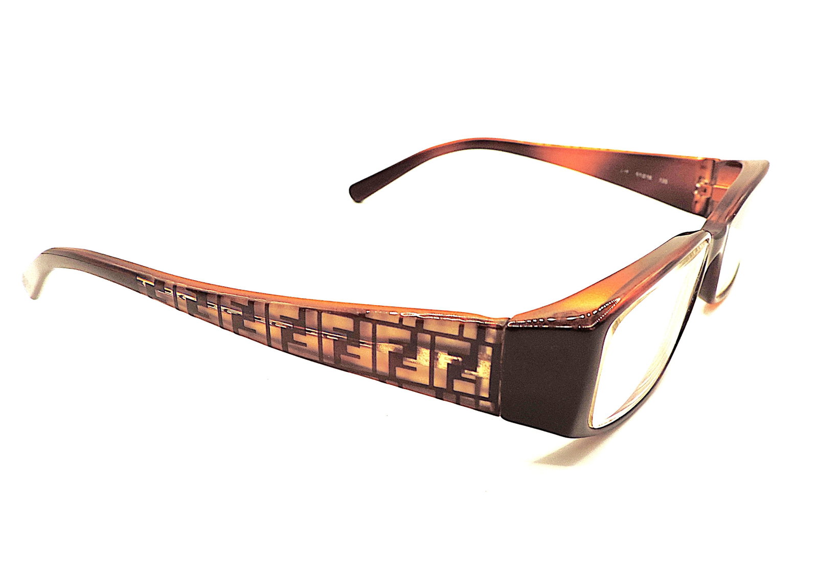 FENDI Glasses Frames Copper/ Gold 135 Italy - 11