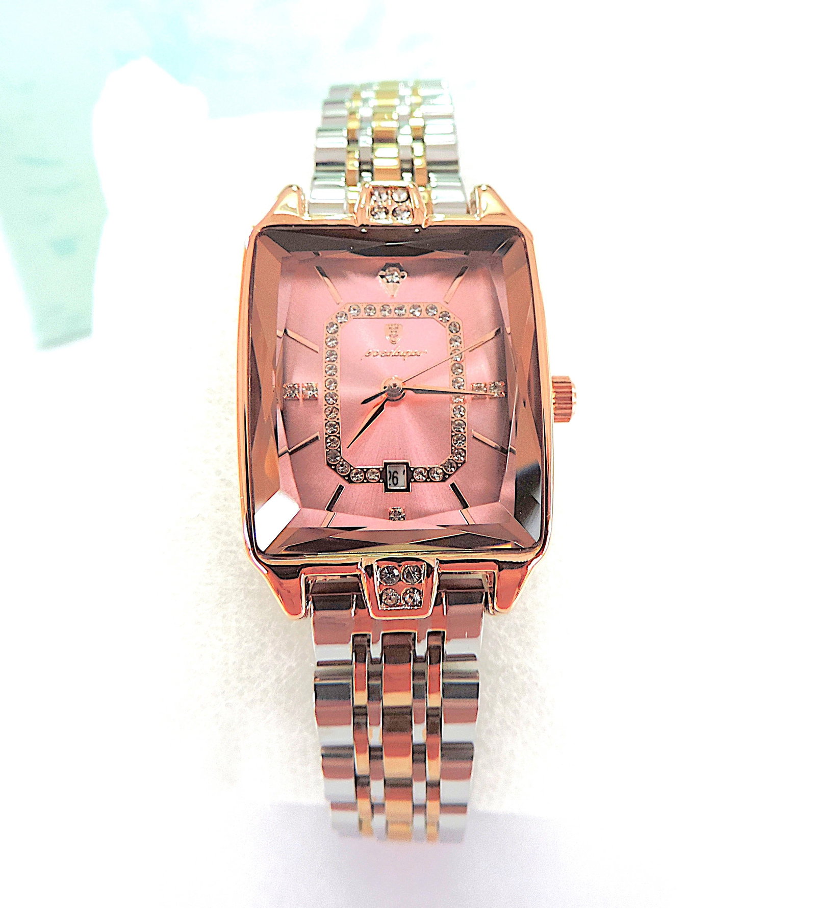 Ladies Quartz Two Tone Bracelet Watch - 2