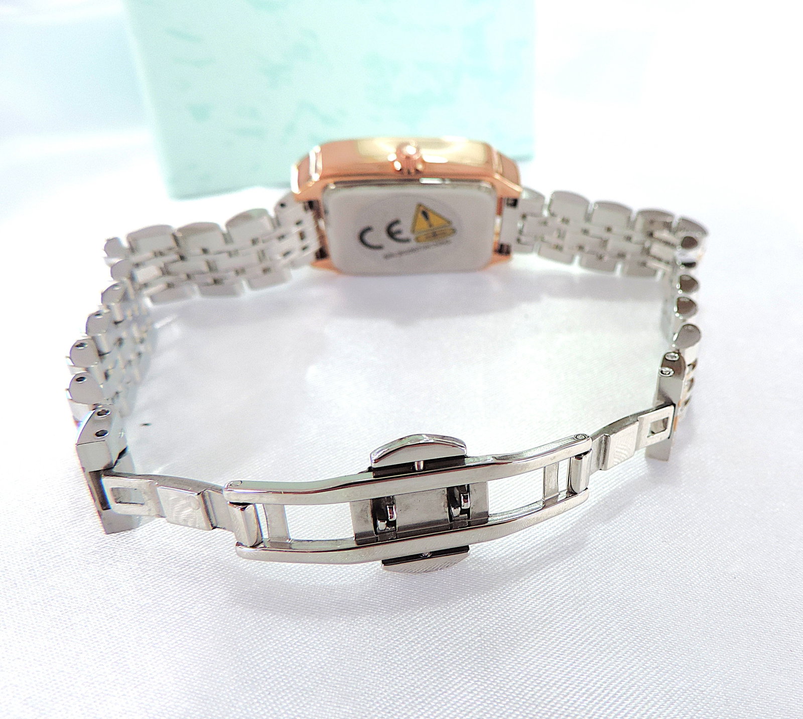 Ladies Quartz Two Tone Bracelet Watch - 3