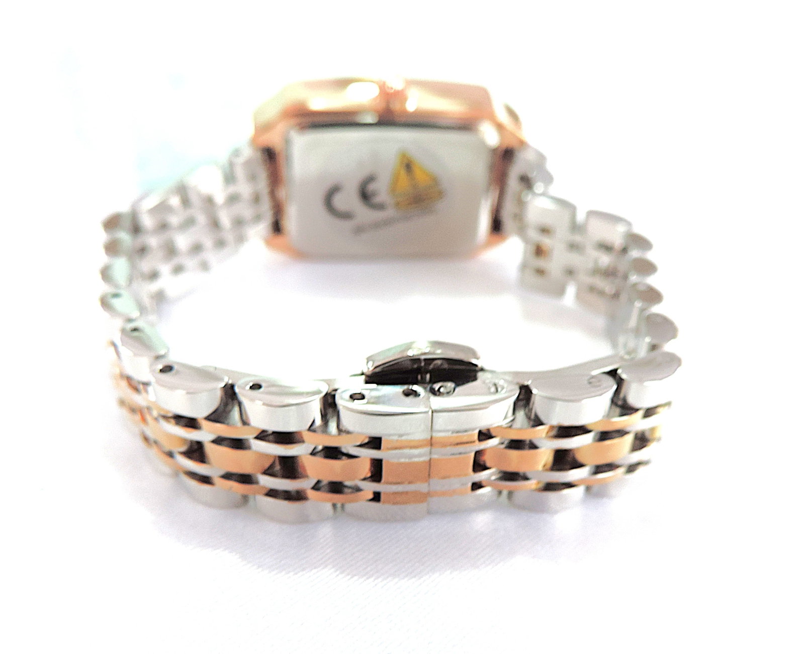 Ladies Quartz Two Tone Bracelet Watch - 5