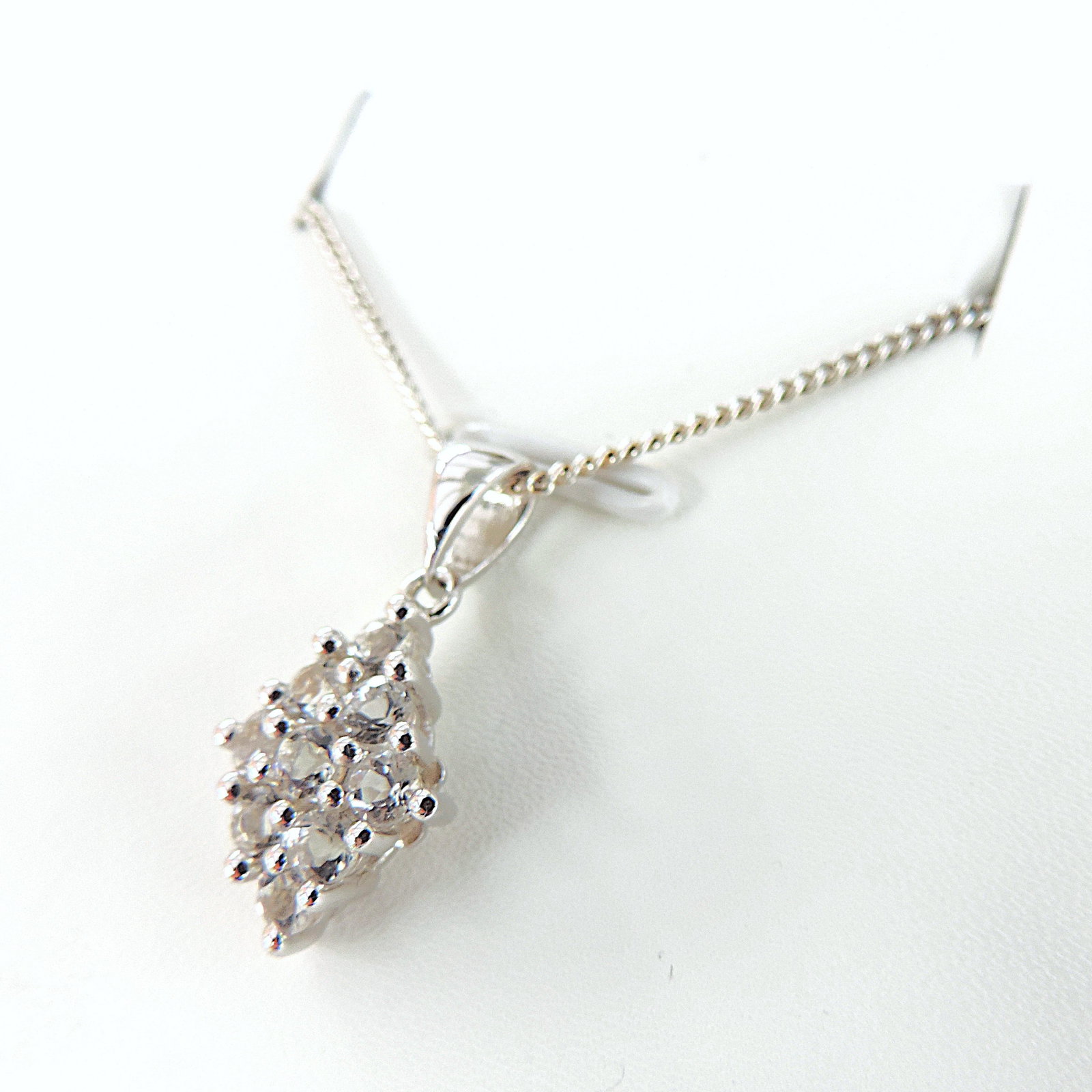 925 Silver Itinga Petalite Gemstone Necklace 'New' - 2