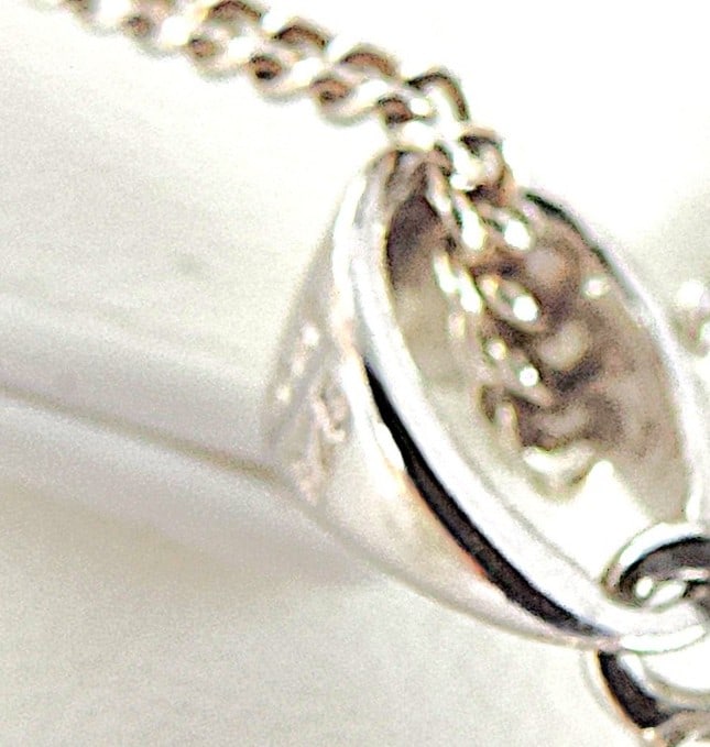 925 Silver Itinga Petalite Gemstone Necklace 'New' - 4