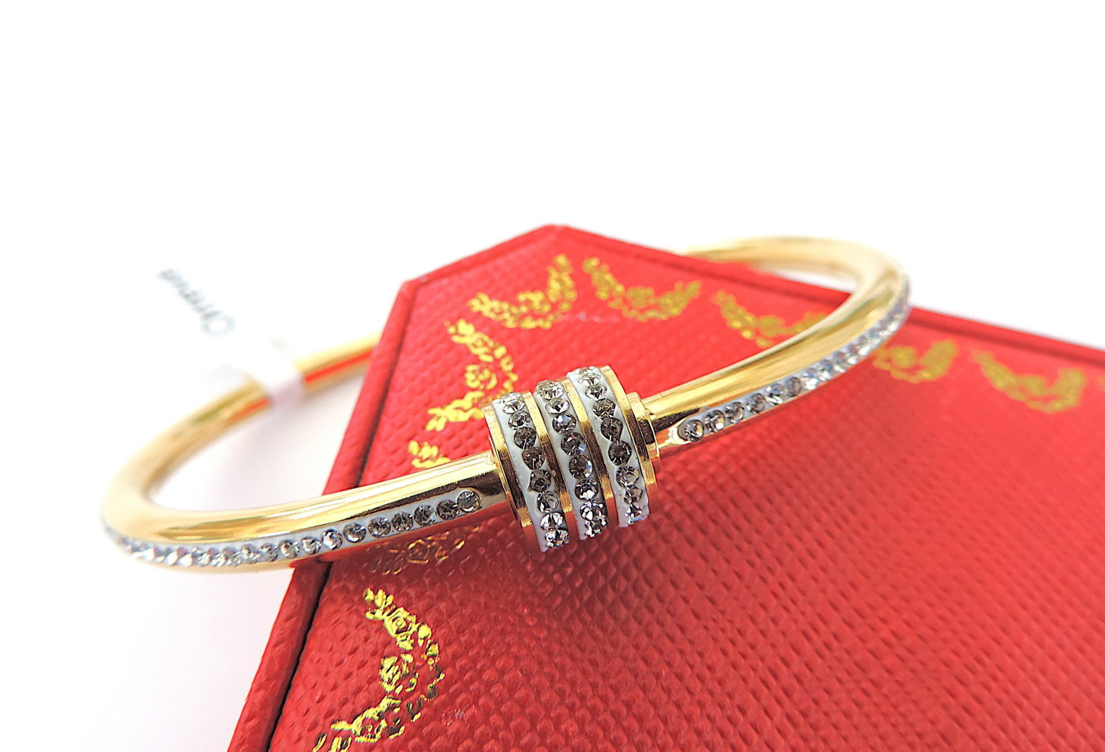Orrevé 18k Gold Plated Zircon Gemstone Bracelet 'New' - 3