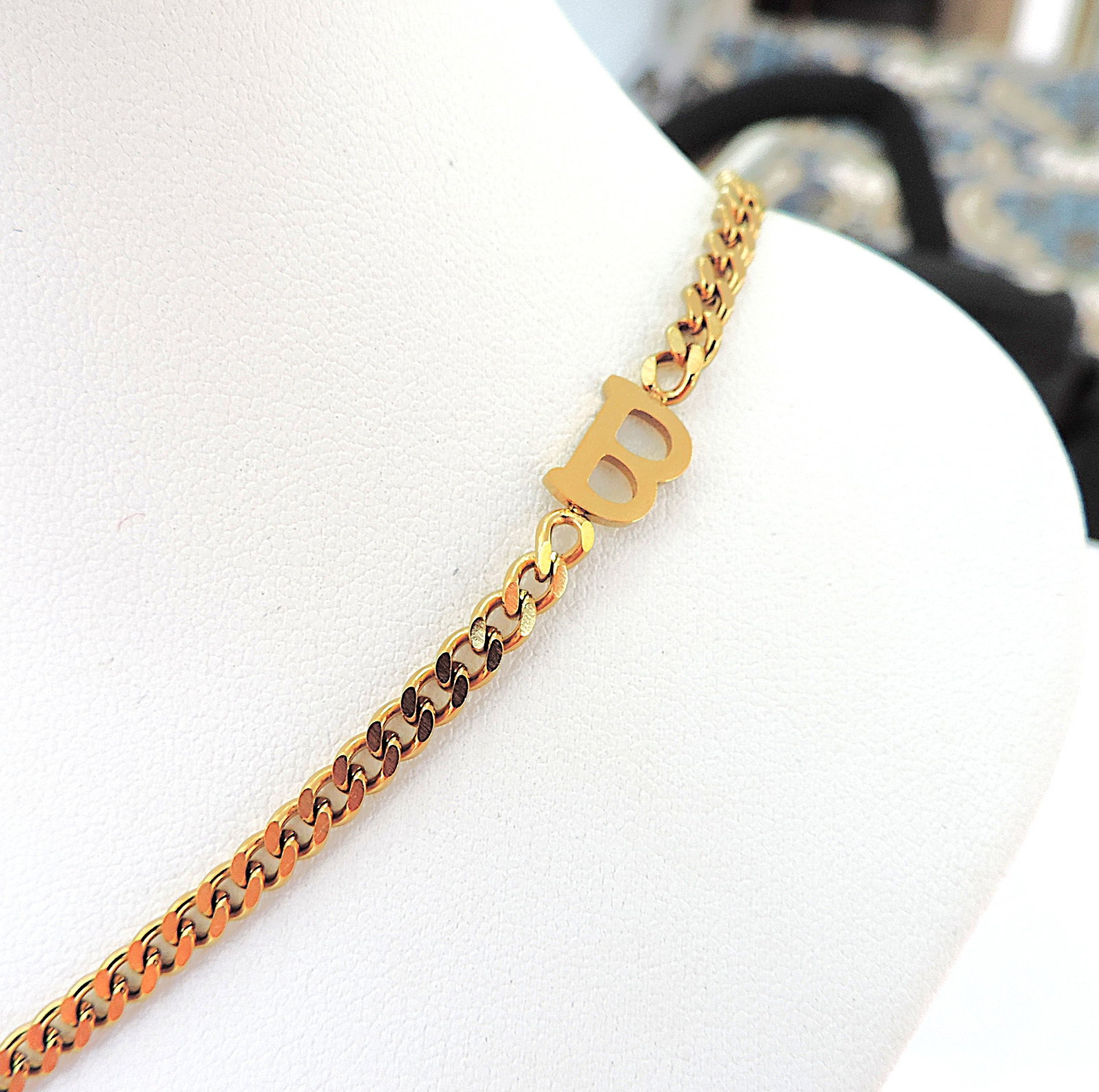 Orrevé 18k Gold Plated Roman Numeral Toggle Necklace 'New With Gift Box' - 5