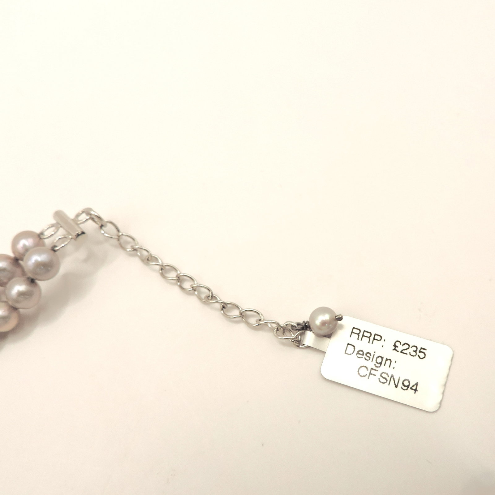 Freshwater Grey Cultured Pearl Necklace New With Gift Box RRP £235.00 - 6