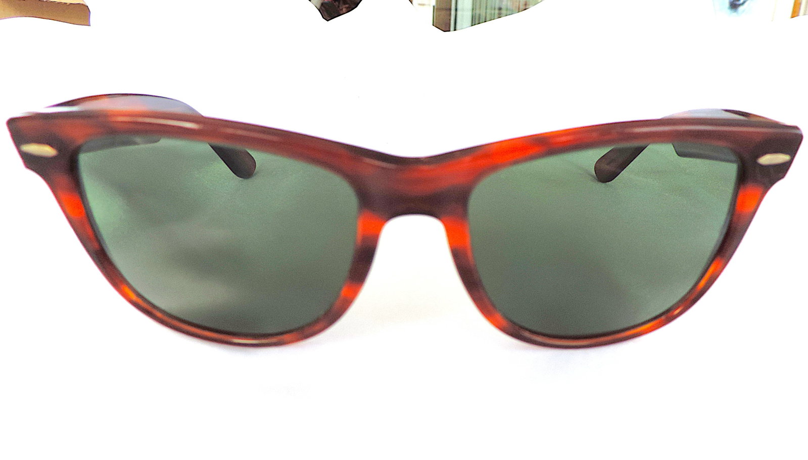 Vintage B&L Ray-Ban U.S.A. Wayfarer II Sunglasses With Case - 2