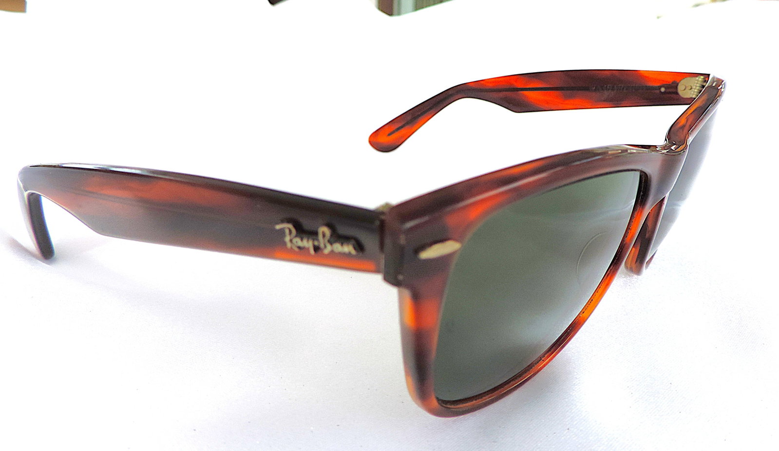 Vintage B&L Ray-Ban U.S.A. Wayfarer II Sunglasses With Case - 3
