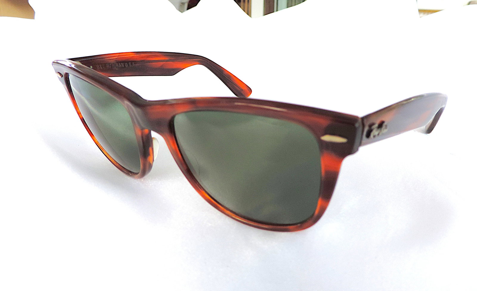 Vintage B&L Ray-Ban U.S.A. Wayfarer II Sunglasses With Case - 9