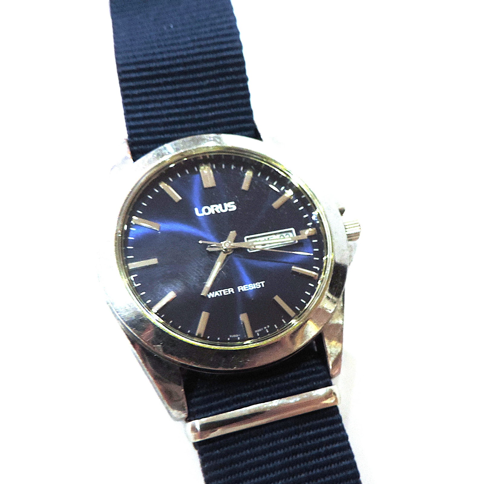 Lorus Day Date Sports Watch VJ33-X001 - Working New Battery - 2