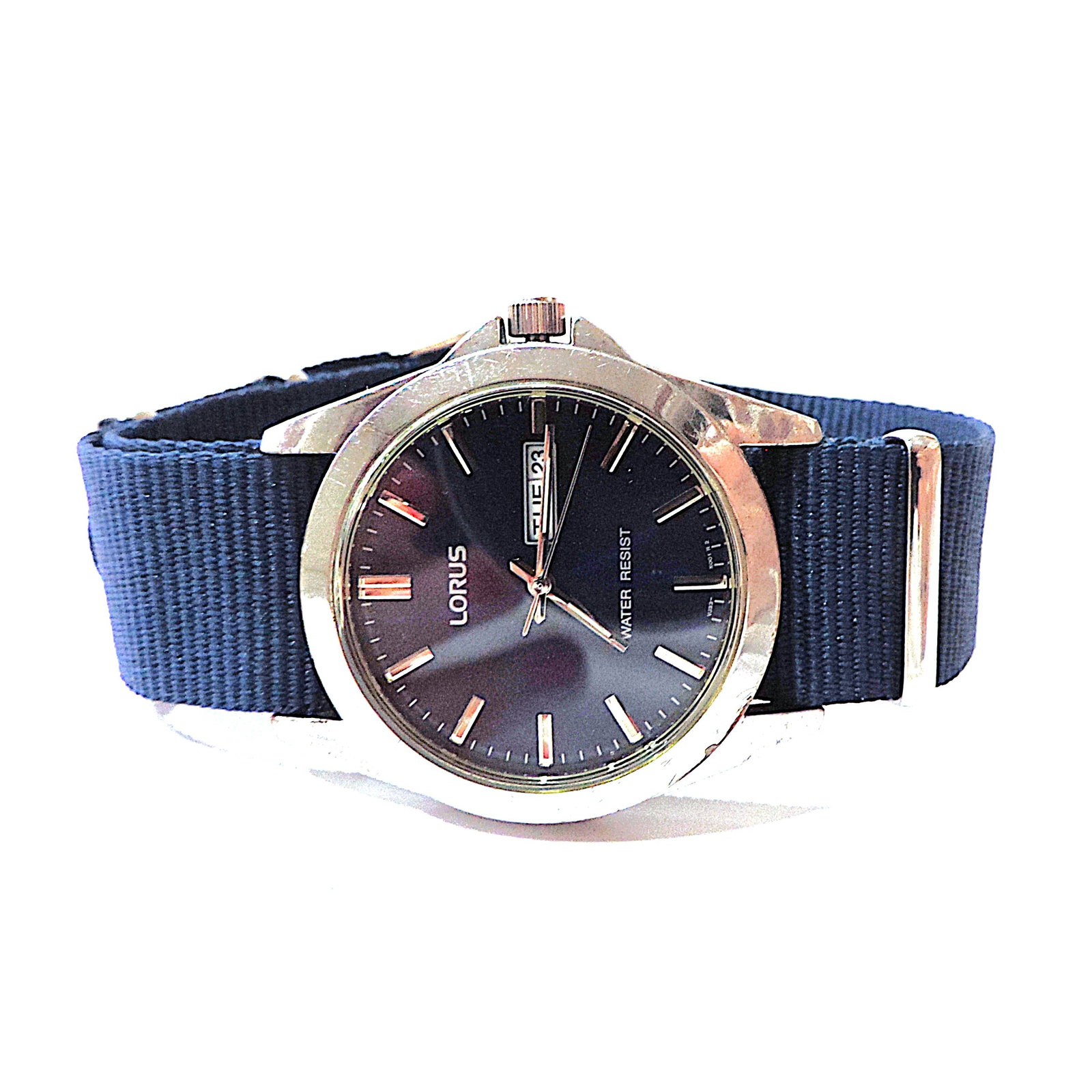Lorus Day Date Sports Watch VJ33-X001 - Working New Battery - 3