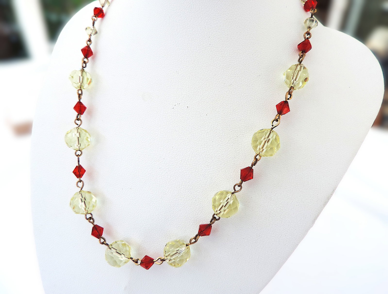Vintage Necklace c. 1940's - 2
