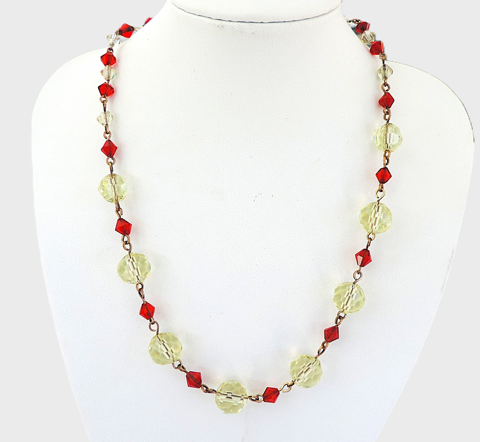 Vintage Necklace c. 1940's - 3