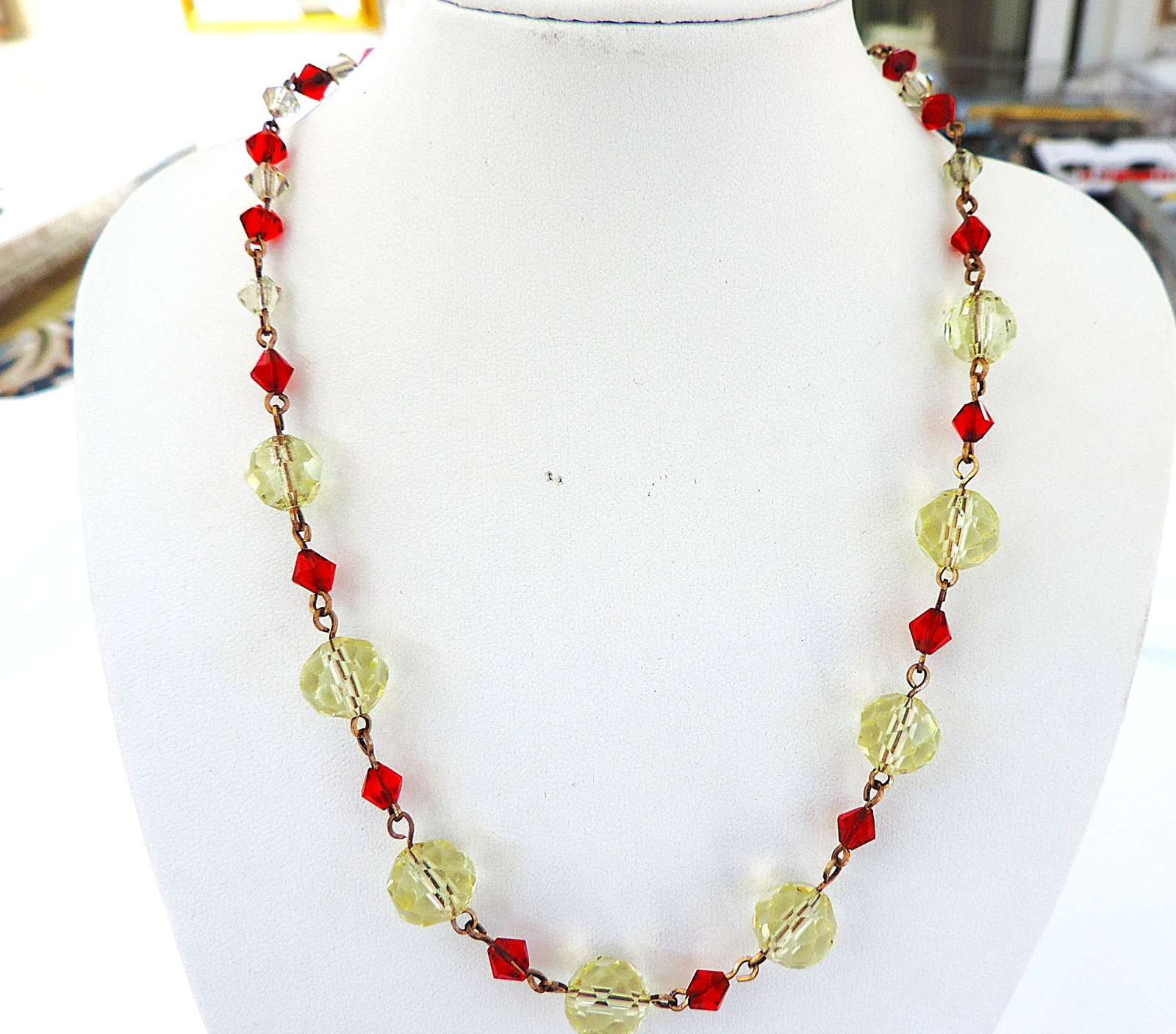 Vintage Necklace c. 1940's - 5