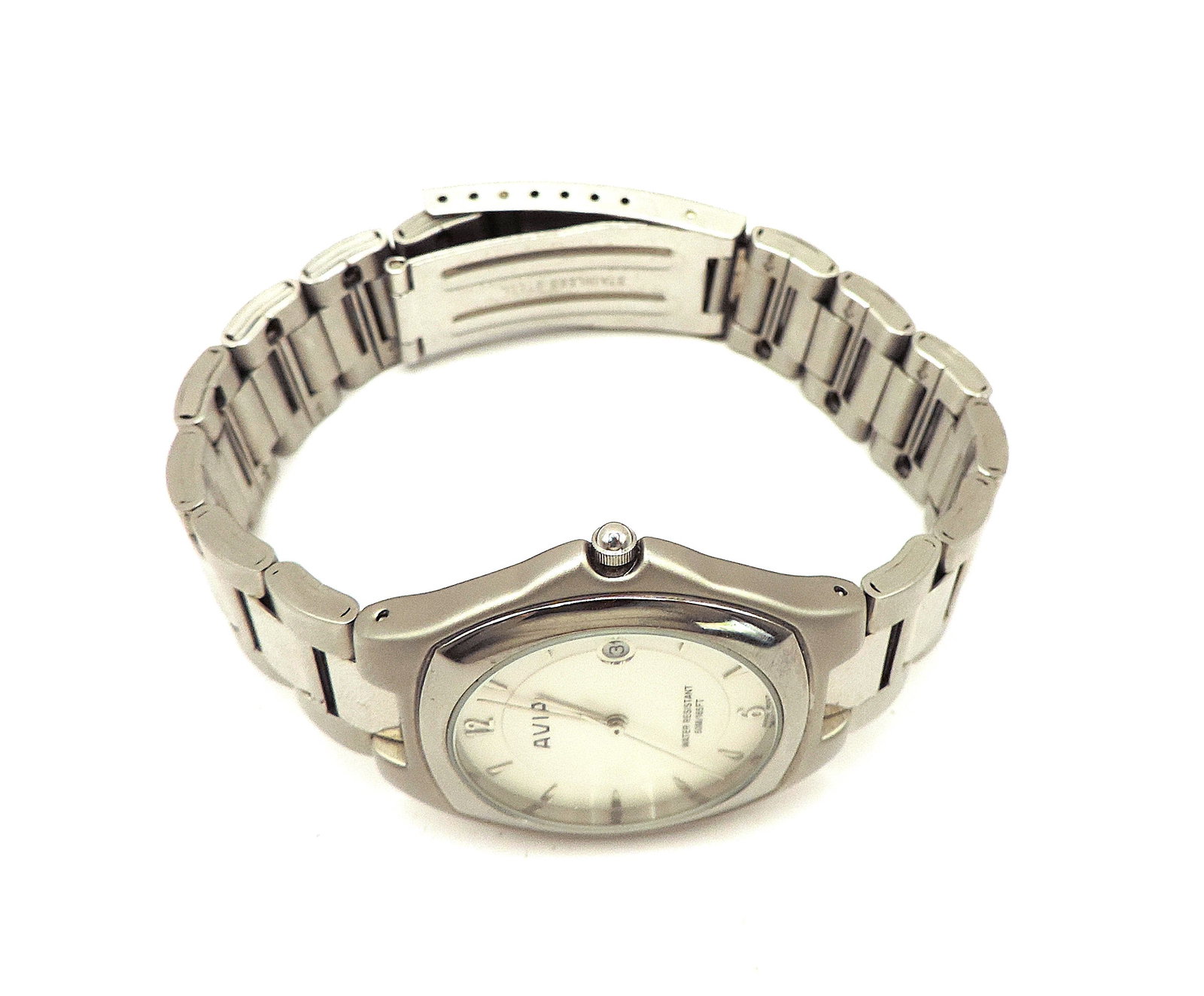 Men's AVIA Quartz Bracelet Watch #103902 - New Battery - 4